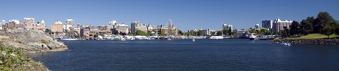 Victoria port from the water.